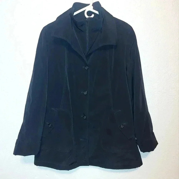 Gallery women’s coat Size XL Black Removeable Lining. - Picture 1 of 13